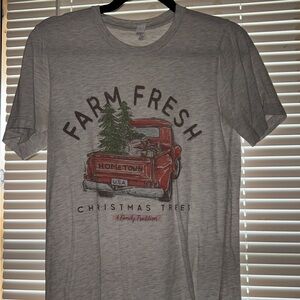 Gray Farm Fresh Christmas Trees T-Shirt